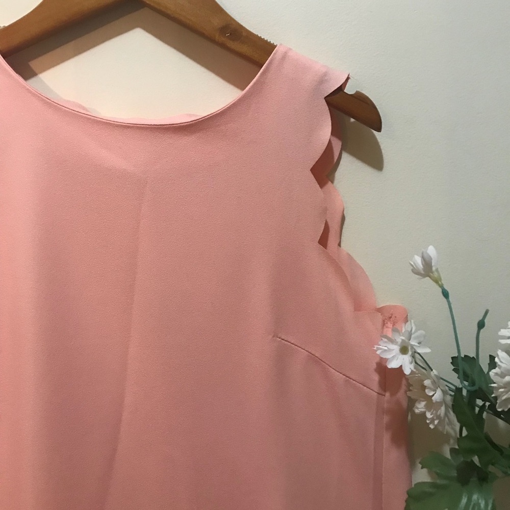 Scalloped dress